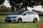 Seat Leon Cupre on Vossen Wheels (VFS1) 2017 года